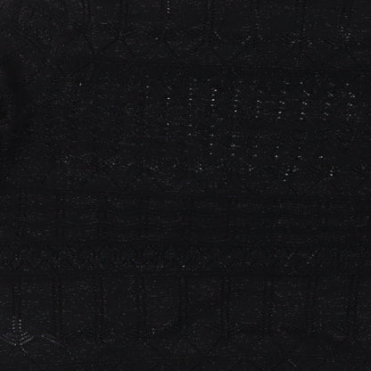 Womens UK Size M Marks and Spencer Black Pullover Jumper