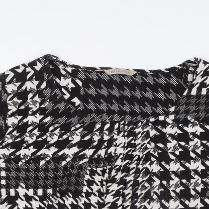 Womens UK Size 20 Marks and Spencer Black Basic Button-Up