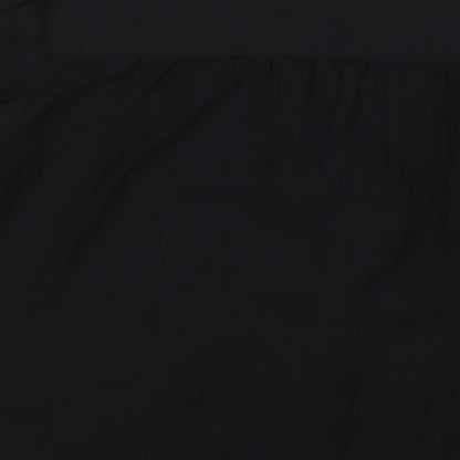 Womens UK Size 18 NEXT Black Basic Button-Up