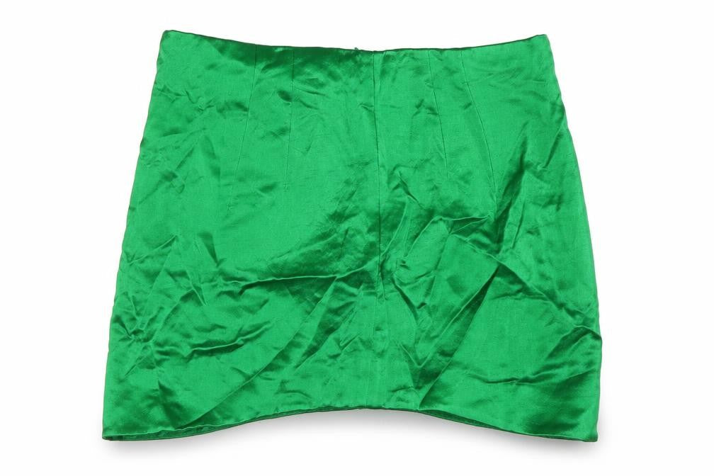Womens UK Size S Zara A-Line Satin Skirt