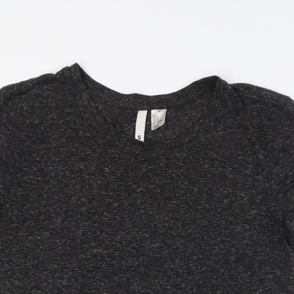 Mens UK Size S Divided by H&M Grey  T-Shirt