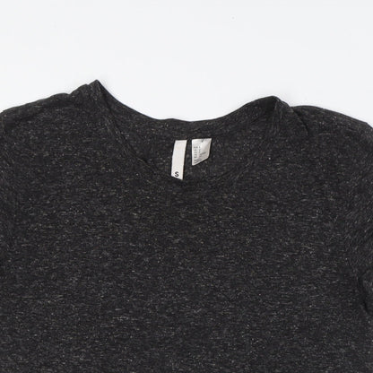 Mens UK Size S Divided by H&M Grey  T-Shirt