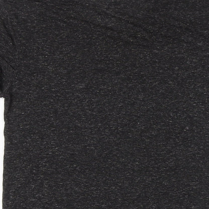 Mens UK Size S Divided by H&M Grey  T-Shirt
