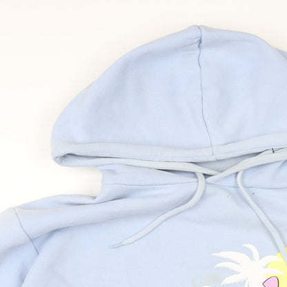 Womens UK Size M Disney Blue Pullover Hoodie