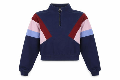 Womens UK Size XS Divided Blue Pullover Sweatshirt