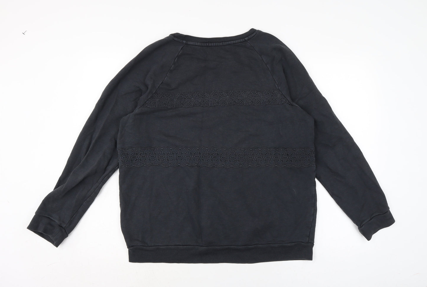 Gap Womens Grey Cotton Pullover Sweatshirt Size L