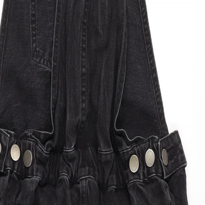 Womens UK Size 10 ASOS One-Piece Grey Dungaree