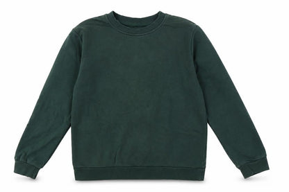 George Boys Green Cotton Pullover Sweatshirt Size 10-11 Years