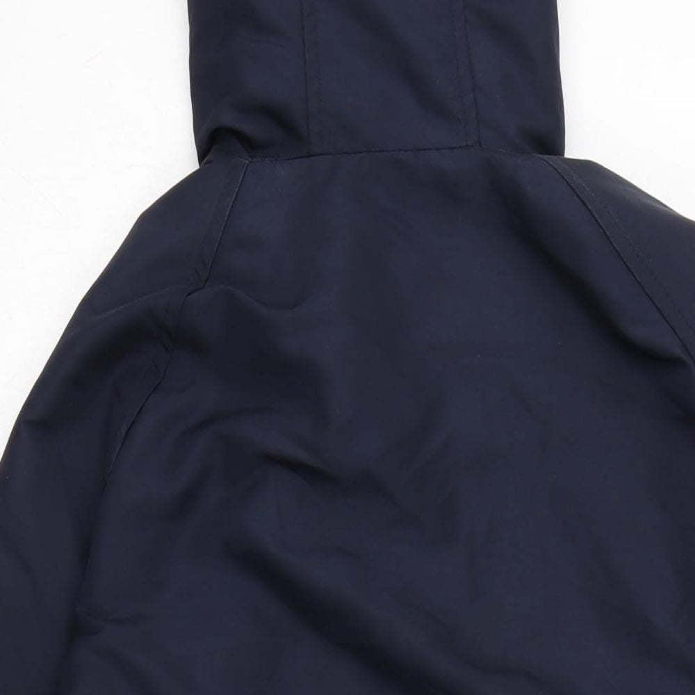 Mens UK Size XS Topman Blue Anorak Coat