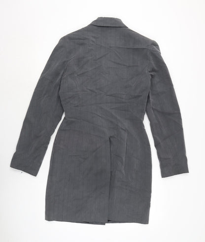 Unit 7 Womens Grey Jacket Size 12 Button