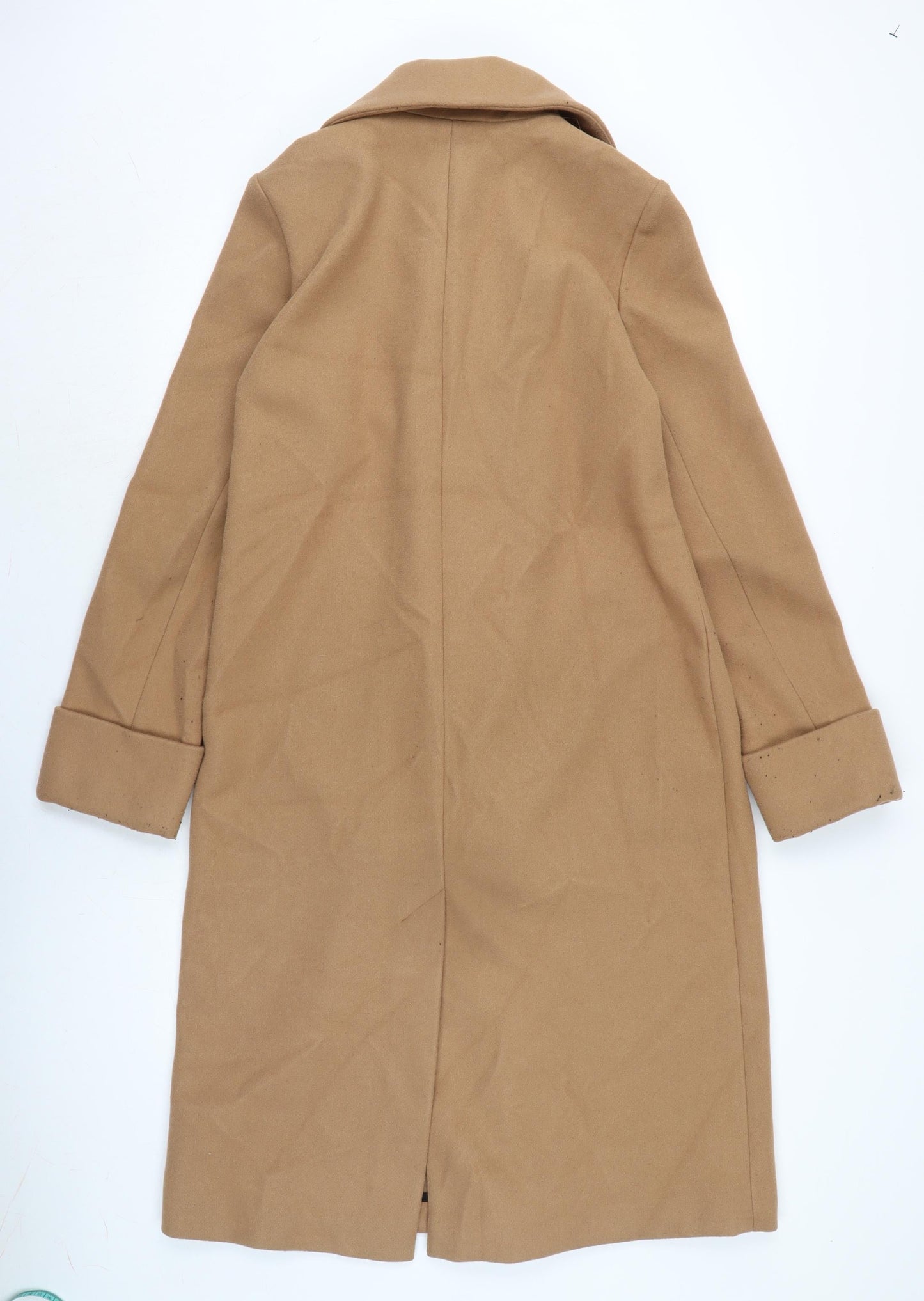 Womens UK Size 12 River Island Brown Overcoat