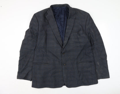 Mens UK Size XL Marks and Spencer Blue Jacket
