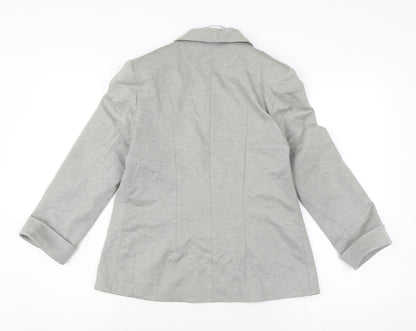 Womens UK Size 10 Miss Selfridge Grey Jacket
