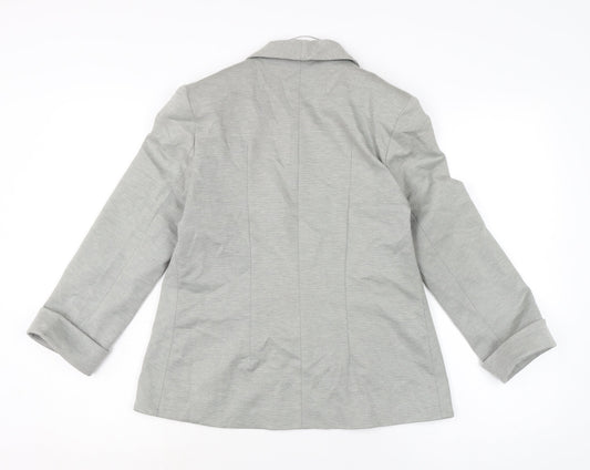 Womens UK Size 10 Miss Selfridge Grey Jacket