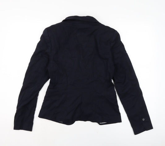 Womens UK Size 12 H&M Blue Jacket