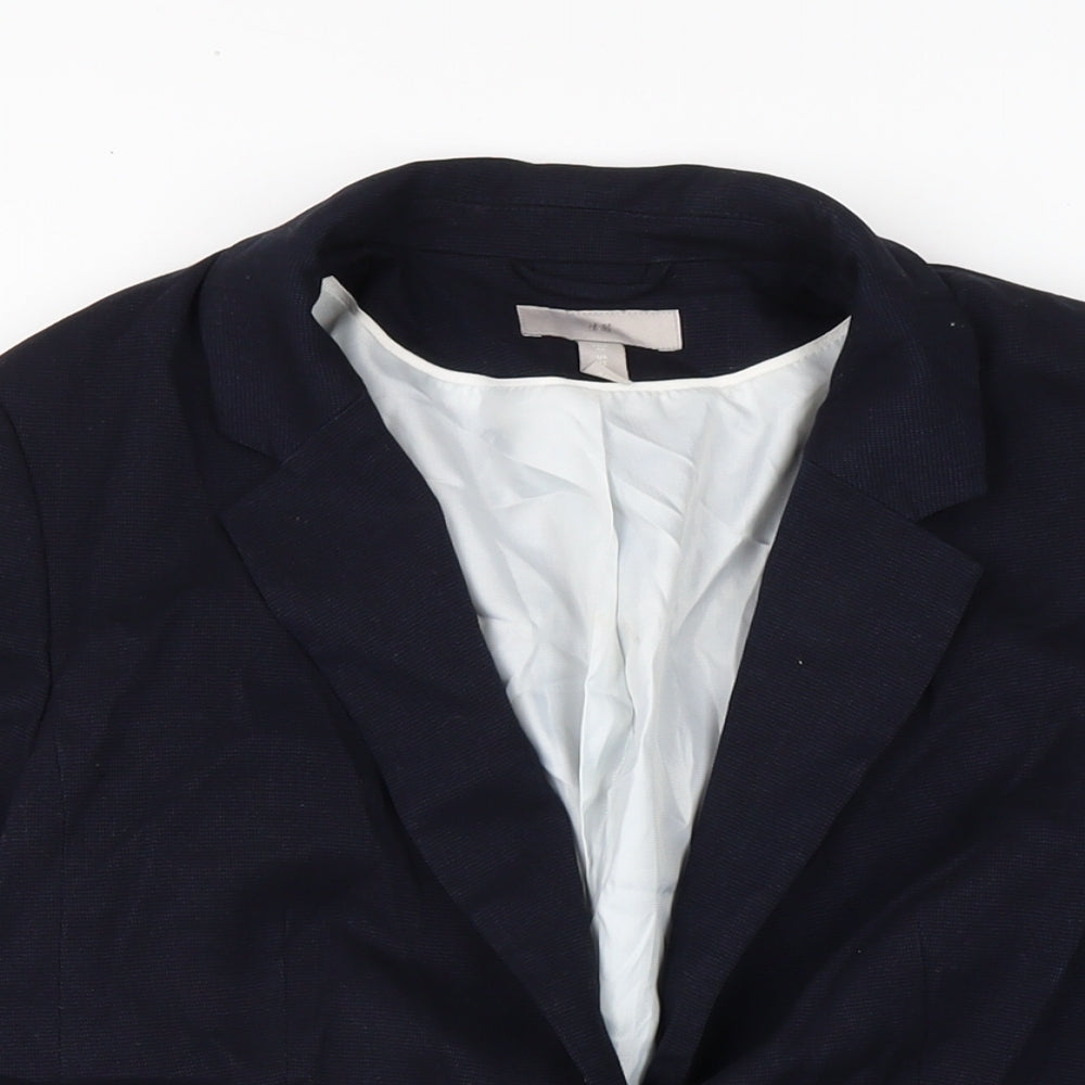 Womens UK Size 12 H&M Blue Jacket