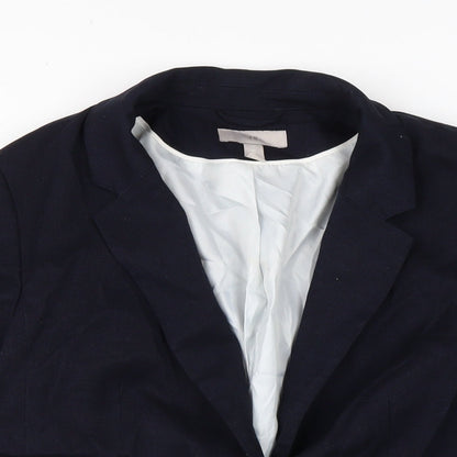 Womens UK Size 12 H&M Blue Jacket