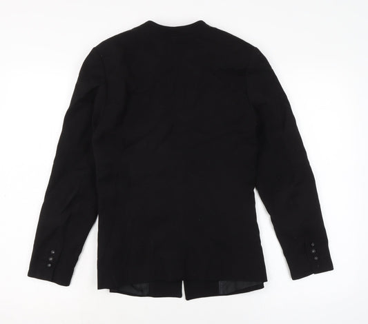 Womens UK Size 12 H&M Black Jacket