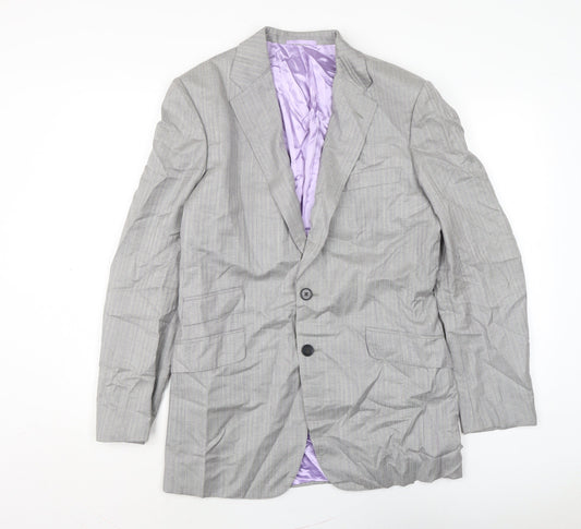 Mens UK Size L Gieves & Hawkes Grey Jacket