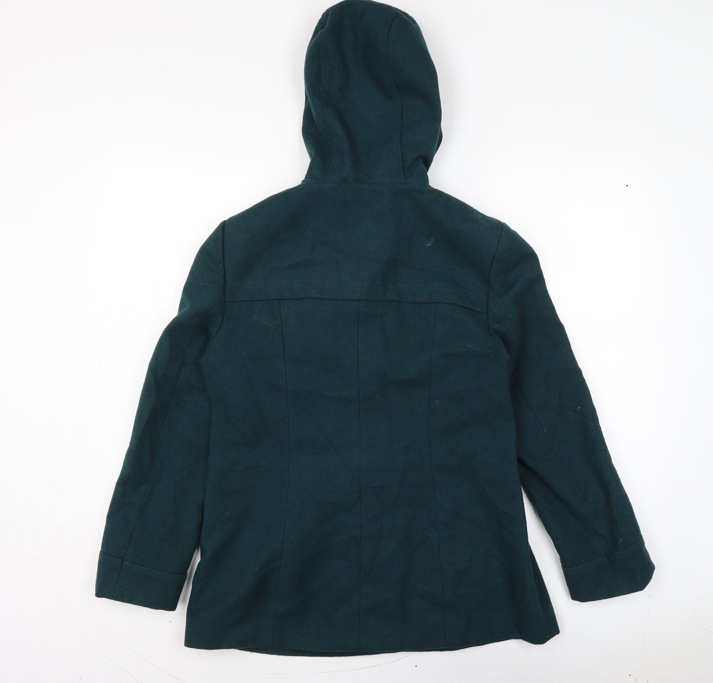 George Womens Blue Pea Coat Jacket Size 10 Button