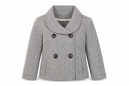 MAX&Co. Womens Grey Jacket Coatigan Size 10 Button
