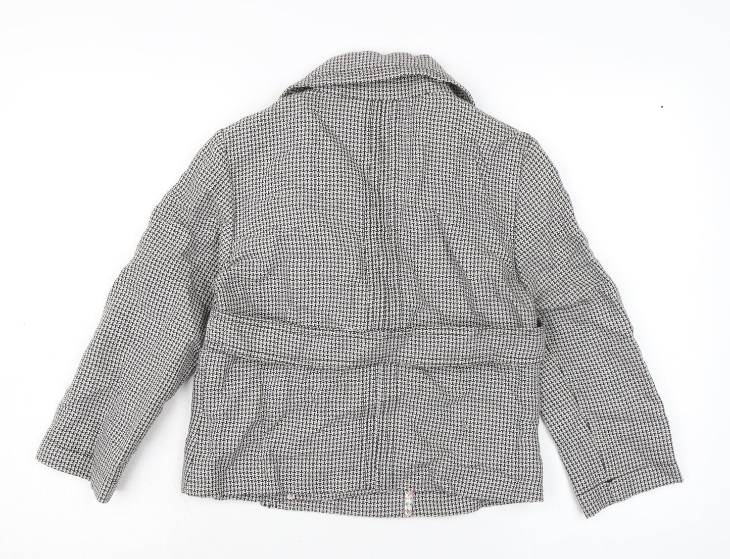 MAX&Co. Womens Grey Jacket Coatigan Size 10 Button