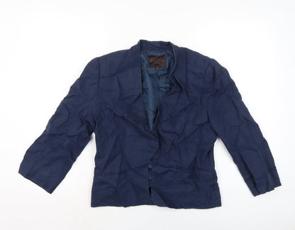 Great Plains Womens Blue Jacket Size L