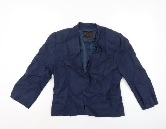 Great Plains Womens Blue Jacket Size L
