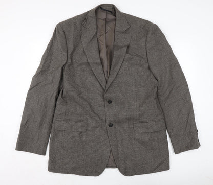 Mens UK Size XL Marks and Spencer Brown Jacket