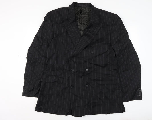 Mens UK Size 46 Osborne Black Jacket
