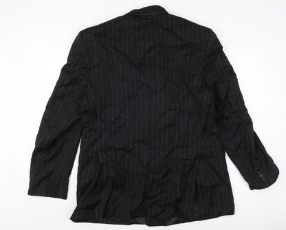 Mens UK Size 46 Osborne Black Jacket