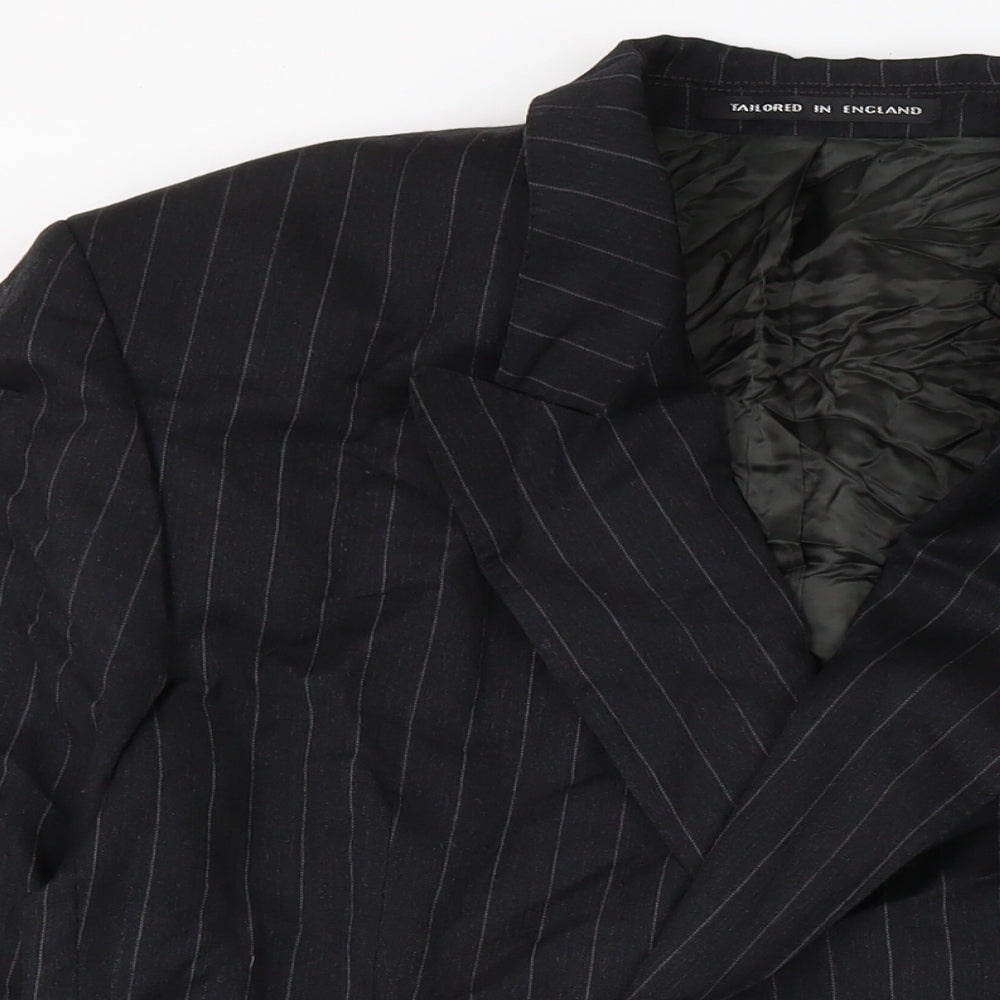 Mens UK Size 46 Osborne Black Jacket