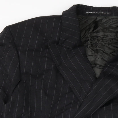Mens UK Size 46 Osborne Black Jacket