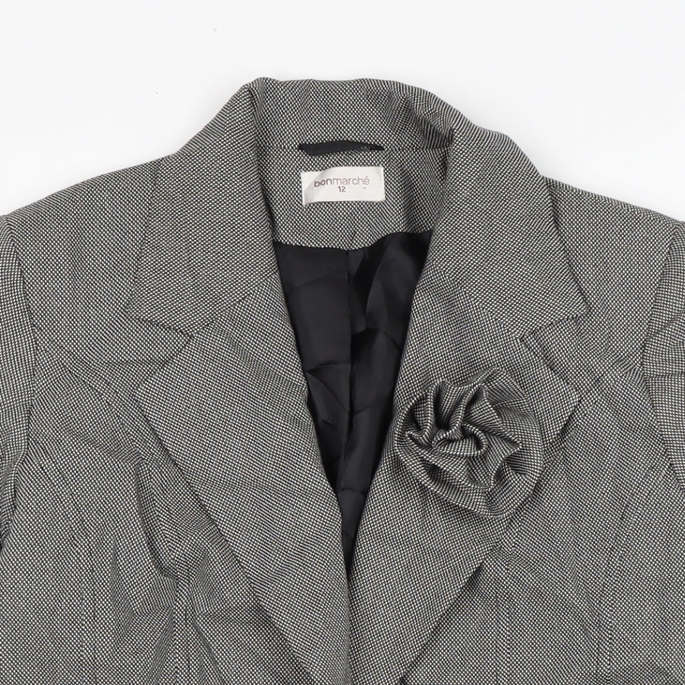 Womens UK Size 12 Bonmarché Grey Jacket