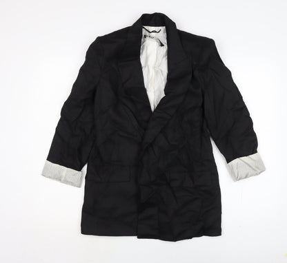 Womens UK Size S Zara Black Jacket