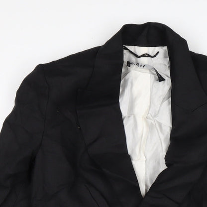 Womens UK Size S Zara Black Jacket