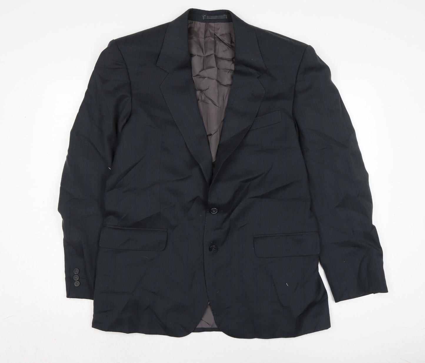 Mens UK Size 46 Varteks Blue Jacket