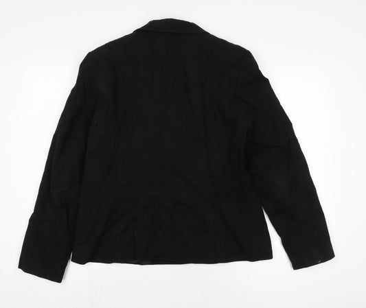 Womens UK Size 16 Klass Black Jacket