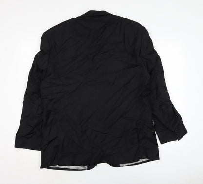 Mens UK Size 44 The Label Black Jacket