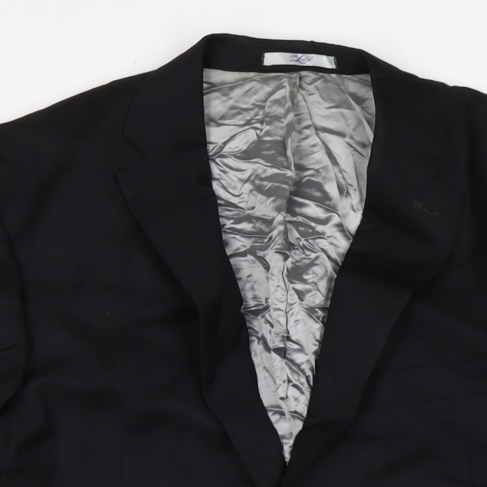 Mens UK Size 44 The Label Black Jacket