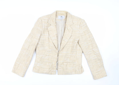 Womens UK Size 14 Paul Berman Beige Jacket
