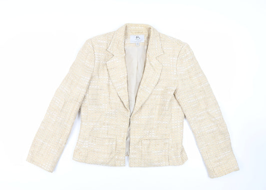 Womens UK Size 14 Paul Berman Beige Jacket