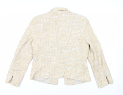 Womens UK Size 14 Paul Berman Beige Jacket