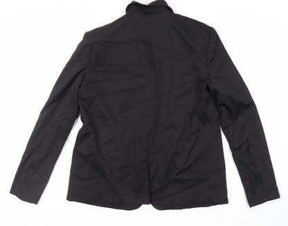 Womens UK Size 14 Misspap Black Jacket