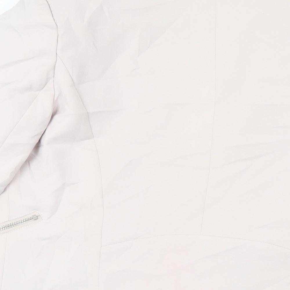 Missguided Womens Beige Jacket Blazer Size 8 - Open