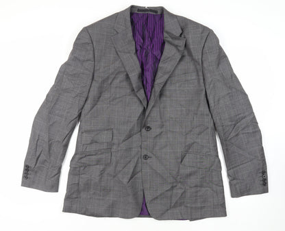 Mens UK Size 44 Marks and Spencer Regular Grey Suit Jacket