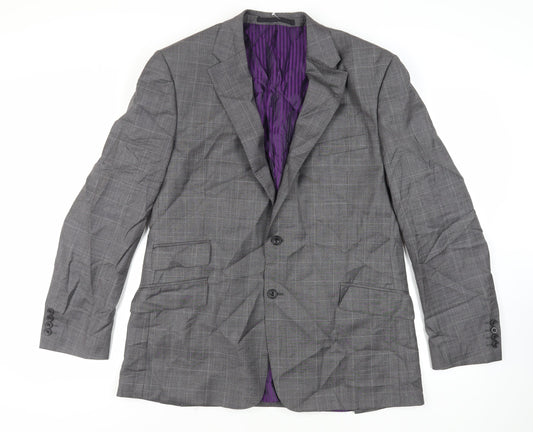 Mens UK Size 44 Marks and Spencer Regular Grey Suit Jacket