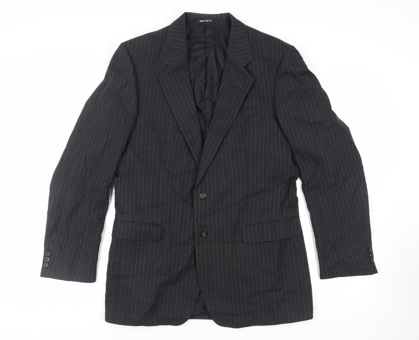 Mens UK Size 40 St Michael Regular Grey Suit Jacket
