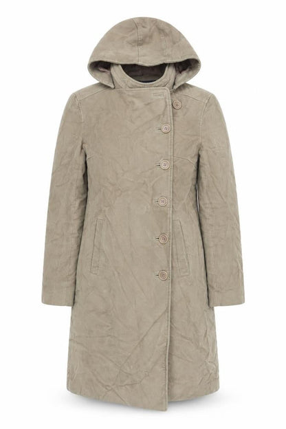 Womens UK Size 8 French Connection Beige Overcoat