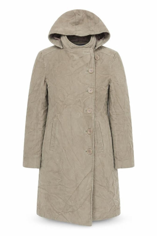 Womens UK Size 8 French Connection Beige Overcoat